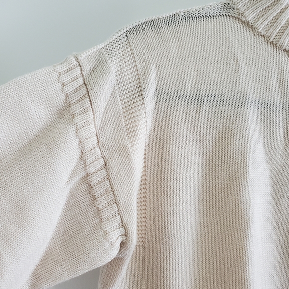 Ivory crewneck knit sweater - Uniqlo U - Picture 2 of 8